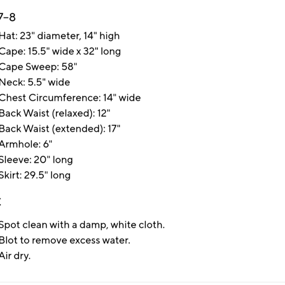 Glow-in-the-Dark Witch Halloween Costume size 7-8 year old Size 7 8 - Picture 2 of 2